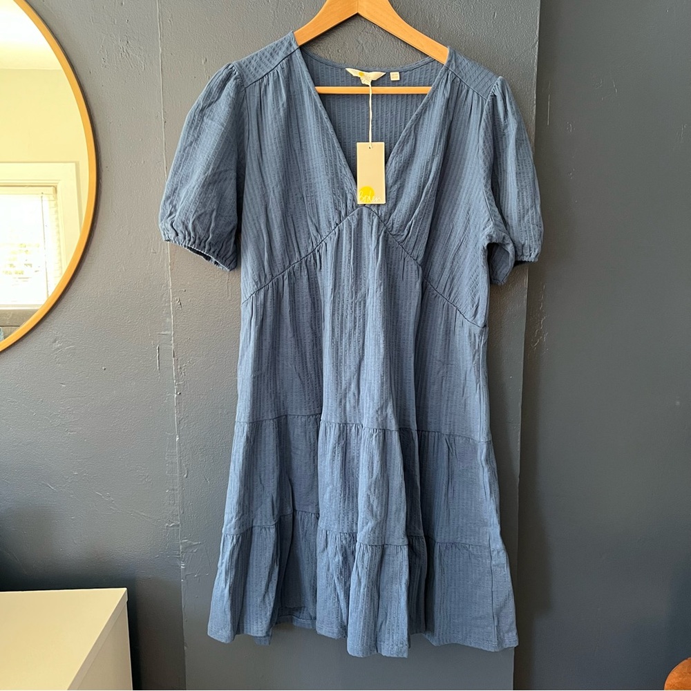 Boden Jersey Seersucker Women's Dress